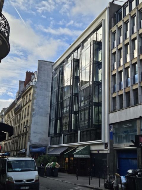 Renfort de structure et remplacement façade – Paris 8e